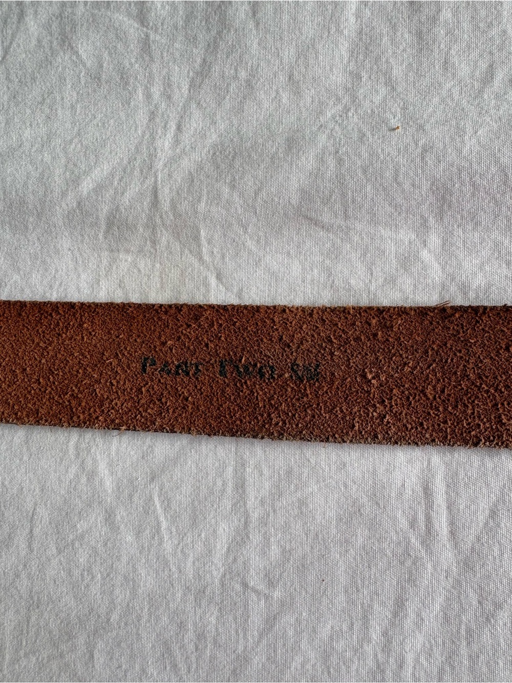 Part Two Classic Brown Women’s Belt with Silver Buckle - Picture 4 of 4